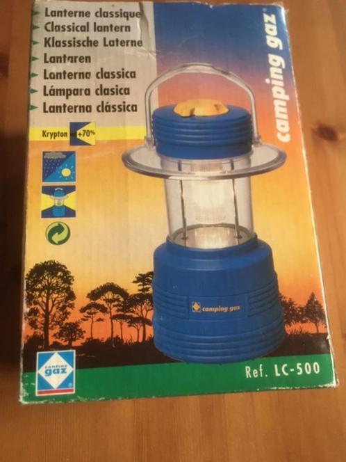 Lantaarn Camping Gaz nieuw op baterijen, Caravans en Kamperen, Kampeeraccessoires, Nieuw, Ophalen of Verzenden