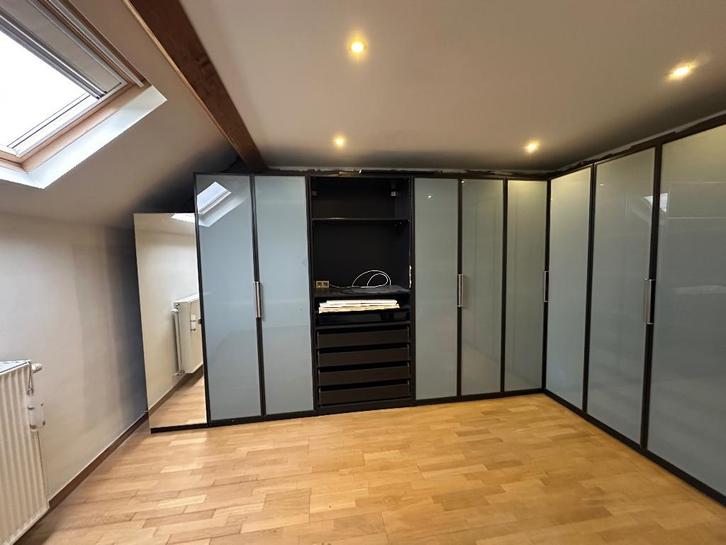 Grand dressing IKEA PAX d'angle, Huis en Inrichting, Kasten | Kleerkasten, Gebruikt, 200 cm of meer, 200 cm of meer, 50 tot 75 cm