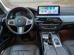 BMW 530 ea LCI-M-Stuur-Led-Prof-ACC-Cockpit Pro-Cam-20", Auto's, BMW, Achterwielaandrijving, 4 cilinders, Zwart, Leder