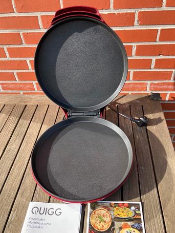Pizza maker Quigg multifunctional Gebruik en recepten beschikbaar voor biedingen