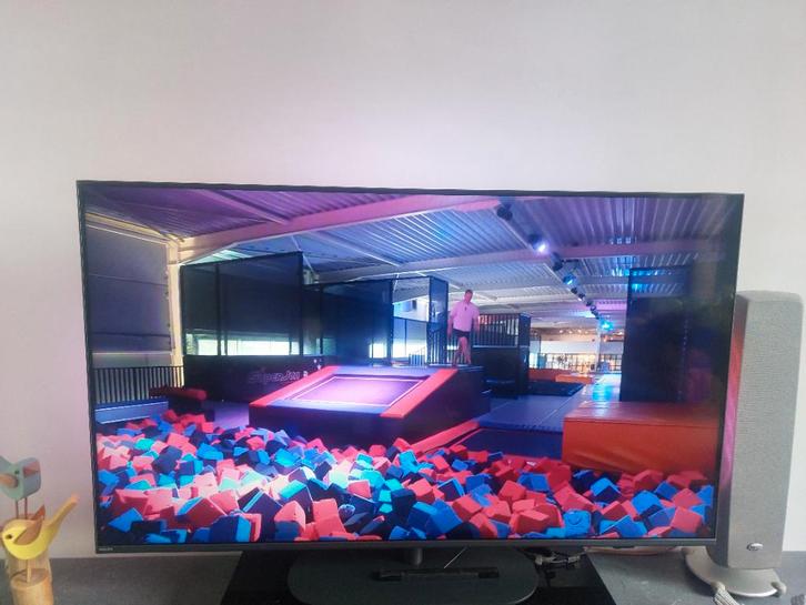 Nieuwe Philips 4k Qled TV The One 55 inch Ambilight, Audio, Tv en Foto, Televisies, Nieuw, QLED, 100 cm of meer, 4k (UHD), Philips