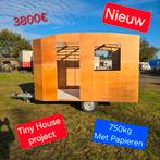 Aanhangwagen chassis caravan tiny house foodtruck pipowagen, Ophalen of Verzenden, Zo goed als nieuw