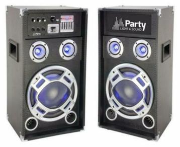PARTY-KARAOKE12 Karaoke luidspreker set 600 Watt beschikbaar voor biedingen