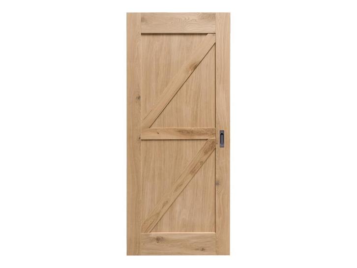 Eiken deur | Binnendeur | Schuifdeur Barndeur | OP VOORRAAD!, Doe-het-zelf en Bouw, Deuren en Vliegenramen, Nieuw, Binnendeur