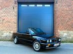 BMW E30 Cabriolet 320i uit 1987, Auto's, Automaat, Euro 6, Cabriolet, Zwart