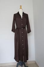 Bruine midi jurk - Xandres - M 34, Kleding | Dames, Jurken, Bruin, Ophalen of Verzenden, Maat 34 (XS) of kleiner, Gedragen