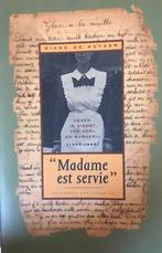 Madame est servie, Diane De Keyzer, Boeken, Ophalen