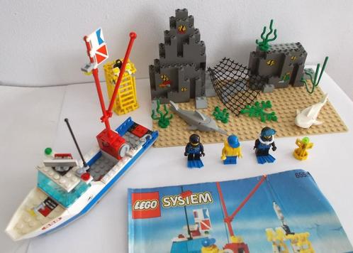 LEGO 6558   -  SYSTEM  -  “DIVERS SHARK CAGE COVE”, Enfants & Bébés, Jouets | Duplo & Lego, Utilisé, Lego, Enlèvement