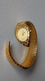 Montre bracelet  serpent dorée Roberto Cavalli, Handtassen en Accessoires, Overige merken, Gebruikt, Ophalen of Verzenden, Polshorloge