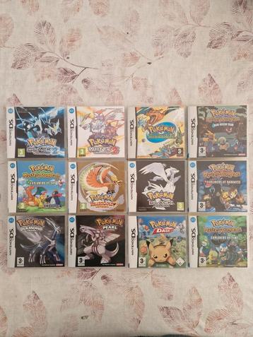Verschillende Pokemon, Zelda en Mario games te koop.