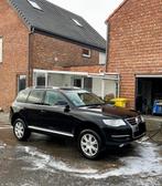 Volkswagen Touareg V10, Auto's, Automaat, Zwart, Zwart, Leder