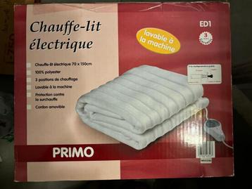 Chauffe-lit électrique NEUF 70 X 150 cm disponible aux enchères