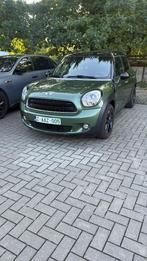 Mini Cooper CountryMan, Auto's, Mini, Automaat, Zwart, Leder en Stof, Beige