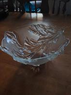 Verre dépoli/verre Walther/Allemagne/motif floral, Enlèvement ou Envoi