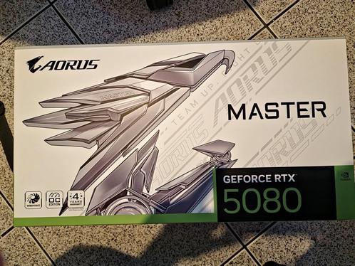 Rtx 5080 AORUS Master Ice, Computers en Software, Videokaarten, Zo goed als nieuw, Ophalen