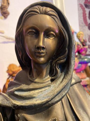 Bronze Antieke madonna 63cm 16kg beschikbaar voor biedingen