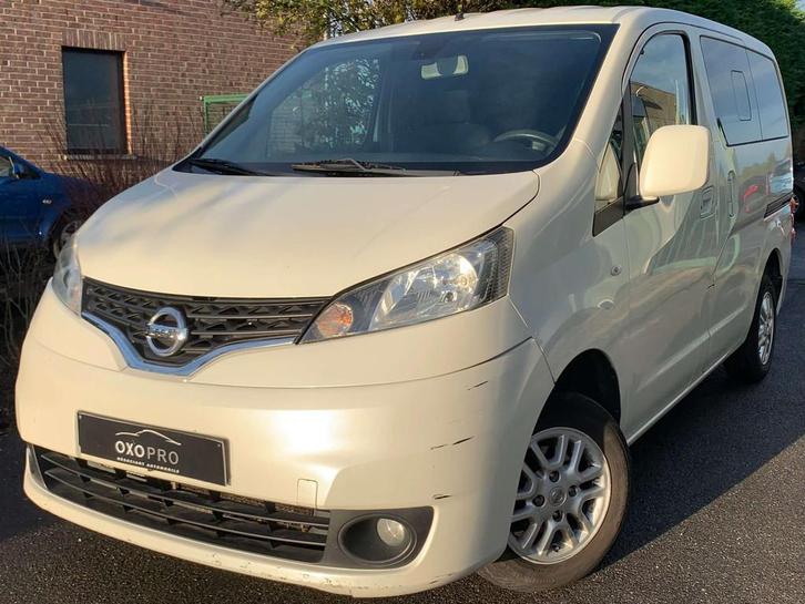 Nissan NV200 1.5 DCI / 7 Places / Airco / Gps / Camera / Cru, Auto's, Nissan, Bedrijf, Te koop, Overige modellen, ABS, Achteruitrijcamera