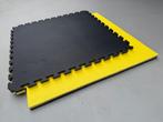 Tatamis PREMIUM 1mx1m - 4cm epaisseur. Mousse EVA Jaune/noir, Info@kriden.be, Belgique, Nieuw, Ophalen of Verzenden