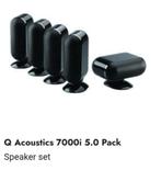 Q Acoustics 7000i series, Audio, Tv en Foto, Luidsprekerboxen, Ophalen of Verzenden, Zo goed als nieuw, 60 tot 120 watt, Overige merken