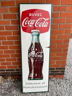 Coca cola emaille bord Franstalig 1961, Enlèvement ou Envoi