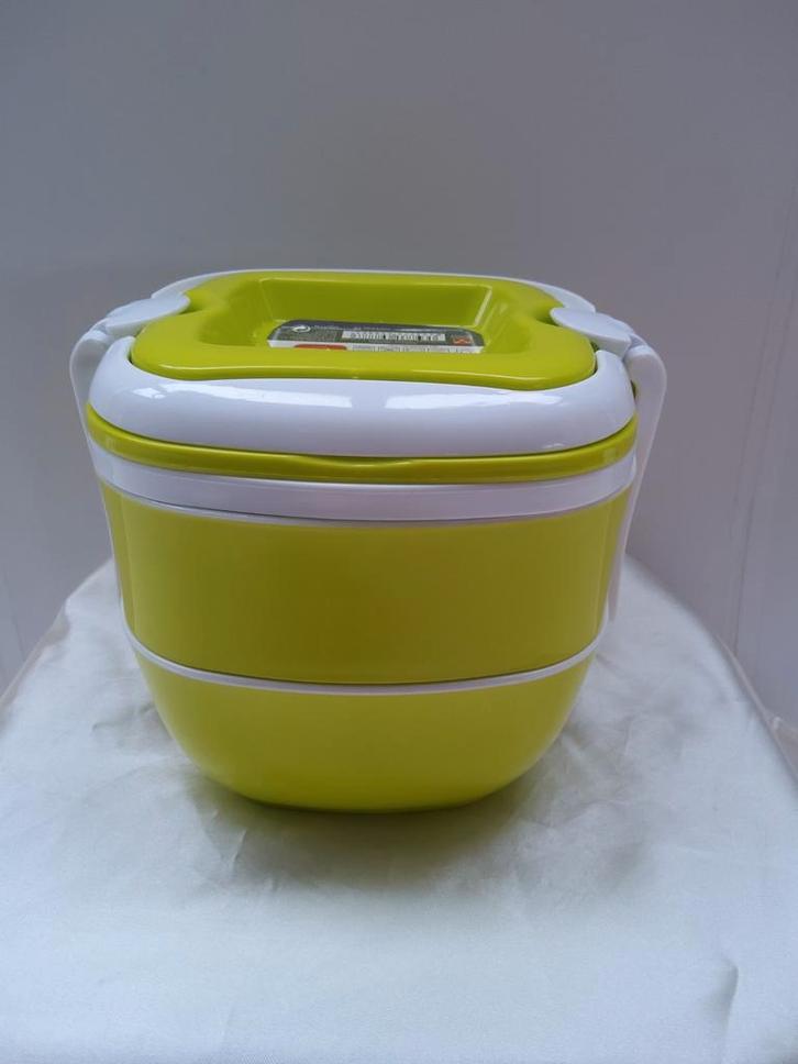 Lunchbox. 4-delig. Nieuwstaat!, Maison & Meubles, Cuisine| Tupperware, Neuf, Vert, Enlèvement ou Envoi