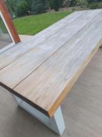Tuintafel Teak, Tuin en Terras, Tuintafels, Ophalen, Gebruikt, Rechthoekig, Teakhout