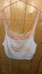 Korte t shirt, Primark, Wit, Ophalen of Verzenden, Zo goed als nieuw