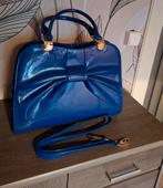 Lantadeli blauwe handtas, Handtassen en Accessoires, Tassen | Damestassen, Ophalen, Blauw, Handtas