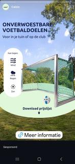 Calzio Voetbaldoelen, Voetbalgoal,Vandaag afhalen, Ophalen