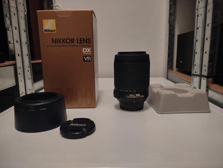 Nikon AF5 DX 55 200/mm, TV, Hi-fi & Vidéo, Photo | Lentilles & Objectifs, Enlèvement