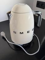 Smeg Waterkoker creme, 1 à 2 litres, Enlèvement, Comme neuf, Inox