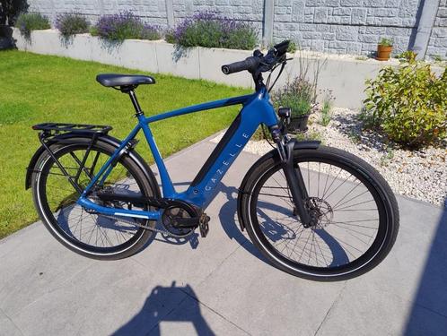 Elektronische fiets, Fietsen en Brommers, Elektrische fietsen, Zo goed als nieuw, Gazelle, 55 tot 59 cm, 50 km per accu of meer