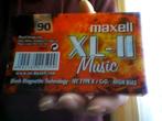 - Maxell XL-II Muziek 90' - (nieuwe K7), Cd's en Dvd's, Cassettebandjes, Ophalen of Verzenden, Onbespeeld, 1 bandje, Nieuw in verpakking