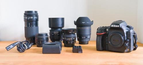 Nikon D810 set, Audio, Tv en Foto, Fotocamera's Digitaal, Gebruikt, Spiegelreflex, Nikon, Ophalen