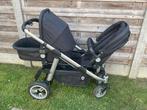 Duo kinderwagen, Kinderen en Baby's, Ophalen, Zo goed als nieuw, Verstelbare rugleuning