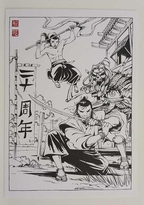 BD Ex-Libris Samurai Di Giorgio Mormile Neuf, Boeken, Stripverhalen, Nieuw, Eén stripboek, Ophalen of Verzenden