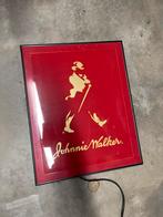 Johnnie Walker lichtgevend reclamebord, Ophalen, Gebruikt, Reclamebord