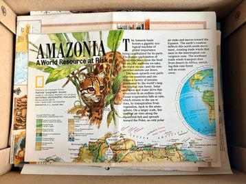 Doos met +85 verrassende kaarten van National Geographic beschikbaar voor biedingen