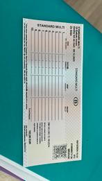 Standard multi treinticket, Tickets en Kaartjes, Trein
