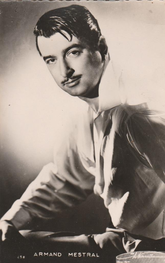 Bioscoopkaart: Armand Mestral, Verzamelen, Film en Tv, Gebruikt, Film, Foto of Kaart, Verzenden