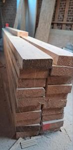 20 gerectificeerde en geschaafde 58/168 5m10 geschaafde plan, Doe-het-zelf en Bouw, Hout en Planken, Ophalen, Zo goed als nieuw