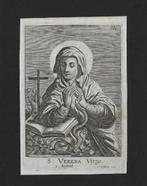 S. Verena Cnobbaert Heiligenprentje Holy card Image pieuse, Collections, Enlèvement ou Envoi, Image pieuse