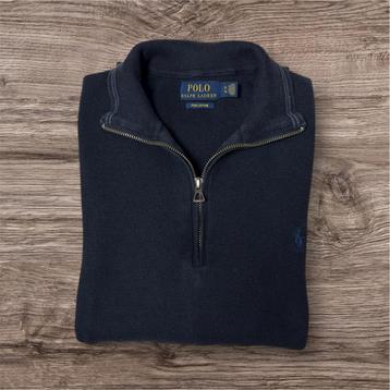 Polo Ralph Lauren 1/4 zip Marineblauw XL beschikbaar voor biedingen