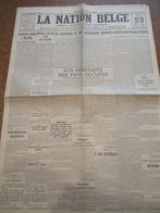 originele krant  La nation belge 23 mei 1940, Ophalen of Verzenden