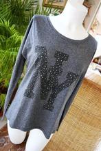 zwart sierlijk Madonna New York T-shirt, Maat 42/44 (L), Ophalen of Verzenden, Zo goed als nieuw, Lange mouw