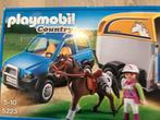 Playmobil - van pour chevaux, Los Playmobil, Gebruikt, Ophalen