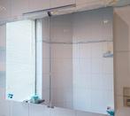Armoire de toilette sdb blanche Storcke et lampe, Ophalen, Zo goed als nieuw