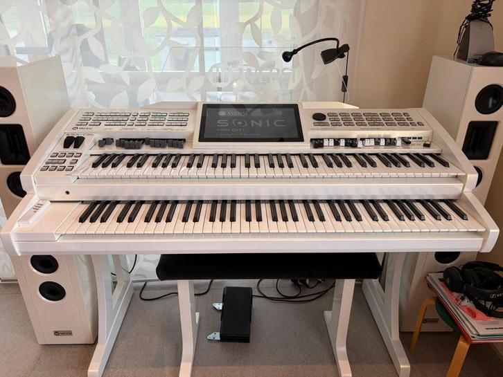 WERSI OAX 1 PARELMOER MET LUXE ONDERSTEL, Muziek en Instrumenten, Keyboards, Zo goed als nieuw, Ophalen