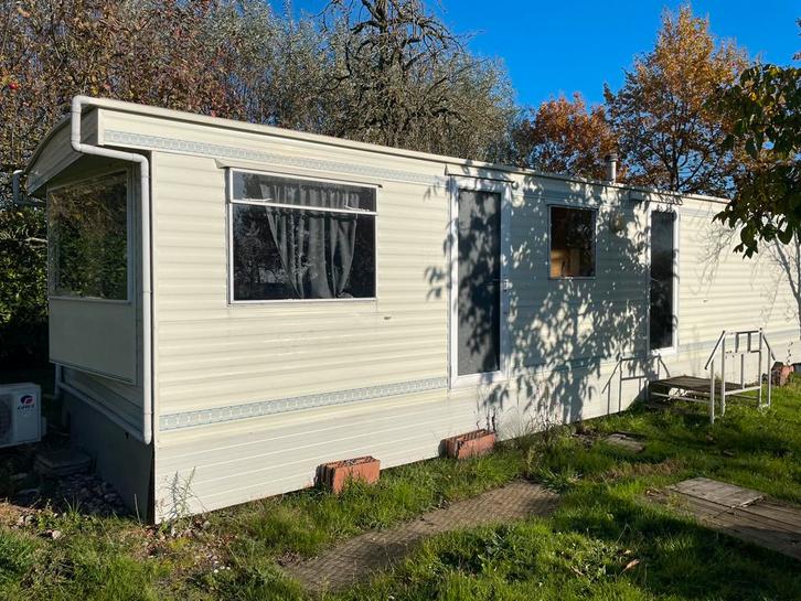 Stacaravan 10,7m x 3,1m, Caravans en Kamperen, Stacaravans, Ophalen