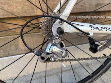 koersfiets racefiets thomson helium 54 perfecte staat 10sp beschikbaar voor biedingen